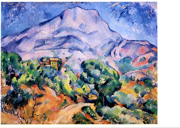 Mont St-Victoire by Paul Cézanne - 4 X 6 Inches (10 Postcards)