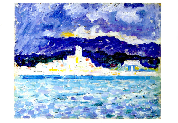 Antibes, Vent d'Est by Paul Signac - 4 X 6 Inches (10 Postcards)