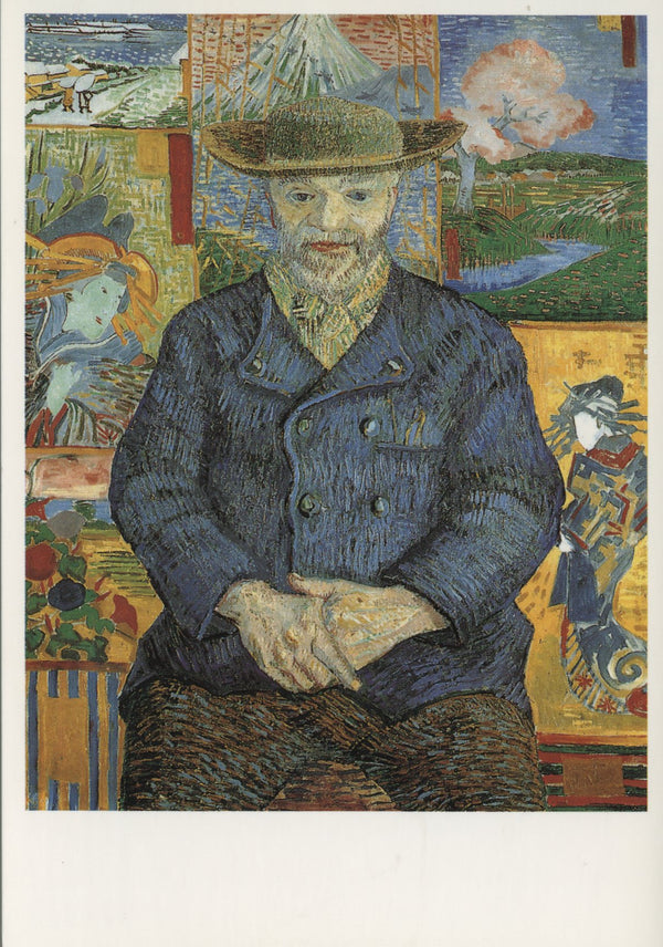 Portrait du Père de Tanguy by Vincent Van Gogh - 4 X 6 Inches (10 Postcards)