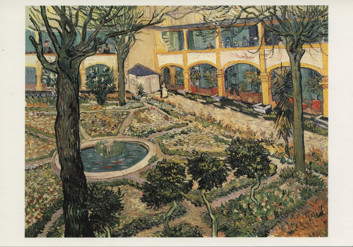 Le Jardin de la Maison de Santé à Arles by Vincent Van Gogh - 4 X 6 Inches (10 Postcards)