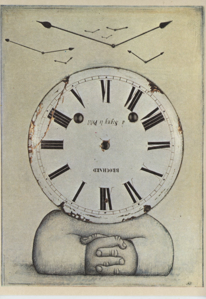L'Envol du Temps by André François - 4 X 6 Inches (10 Postcards)