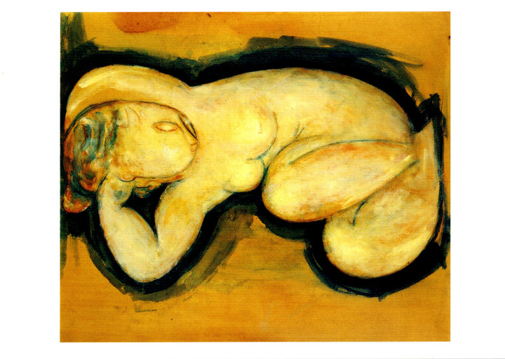 Cariatide by Amedeo Modigliani - 4 X 6 Inches (10 Postcards)