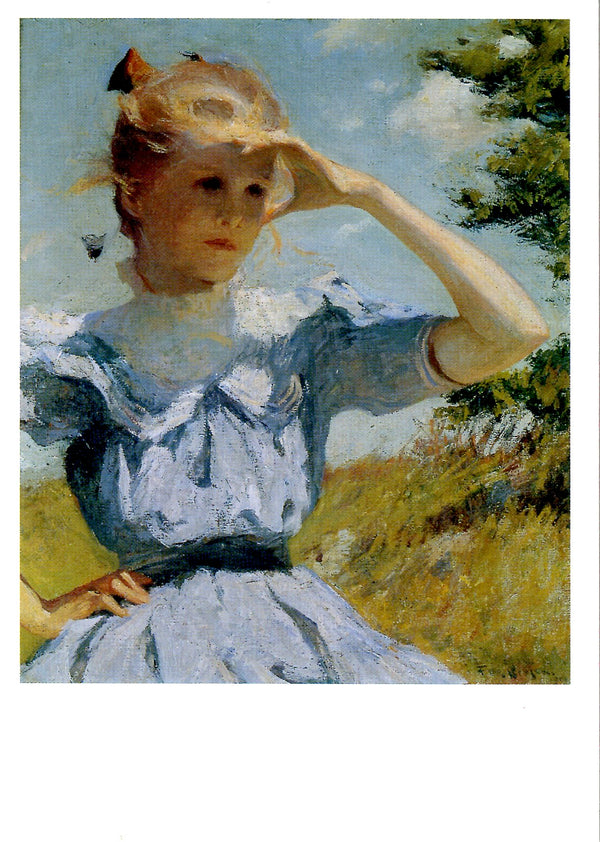 Eleanor by Franck W. Benson - 4 X 6 Inches (10 Postcards)