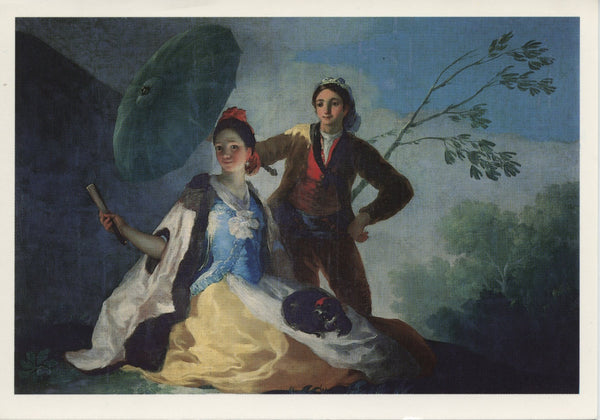L'Ombrelle by Francisco de Goya - 4 X 6 Inches (10 Postcards)