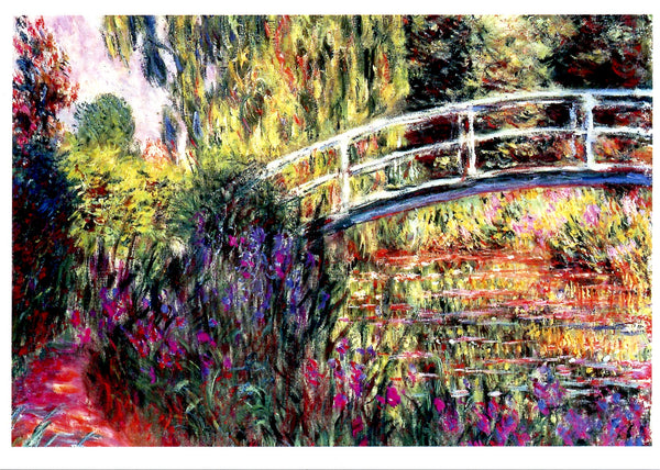 Le Pont japonais by Claude Monet - 4 X 6 Inches (10 Postcards)