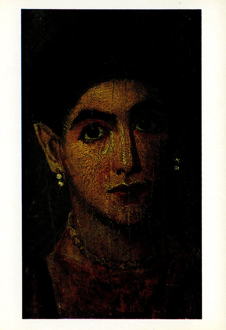 Portrait de Jeune Femme, Peinture Romano-Egyptienne  - 4 X 6 Inches (10 Postcards)