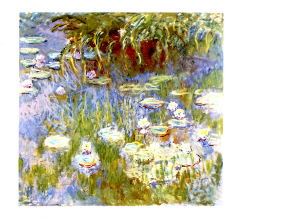 Les Nymphéas by Claude Monet - 4 X 6 Inches (10 Postcards)