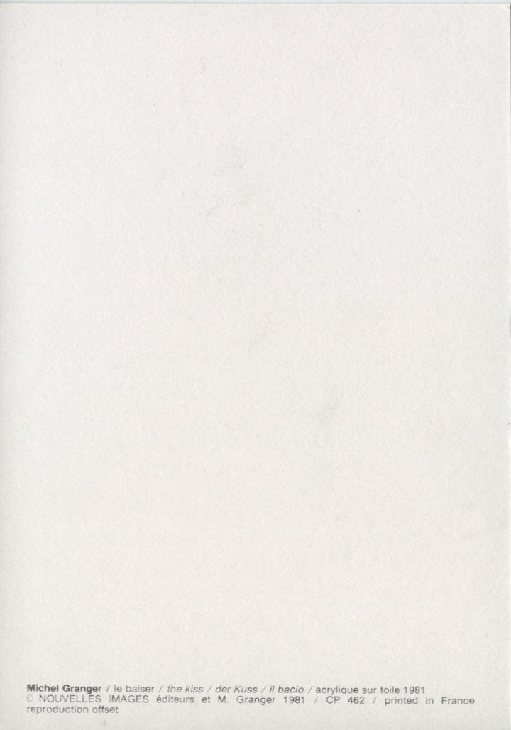 Le Baiser by Michel Granger - 4 X 6 Inches (10 Postcards)