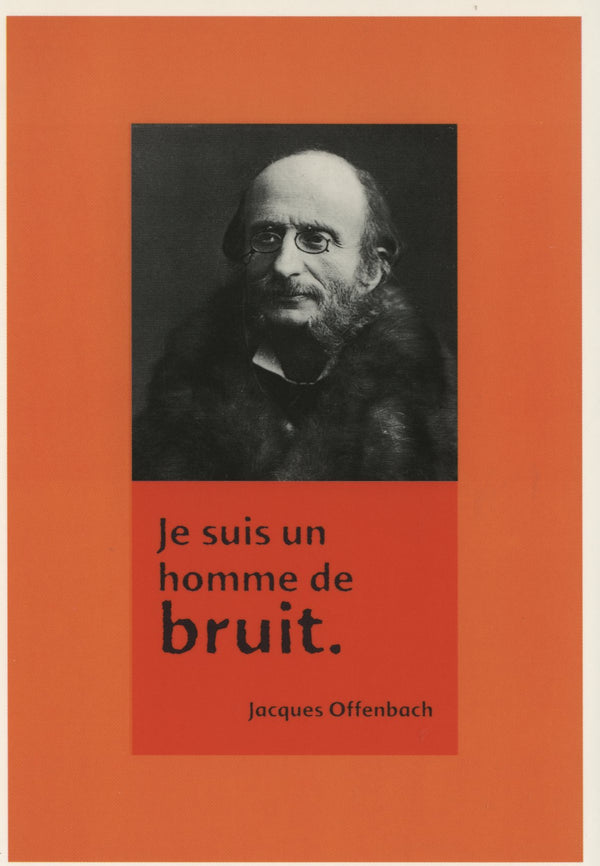 Jacques Offenbach - 4 X 6 Inches (10 Postcards)