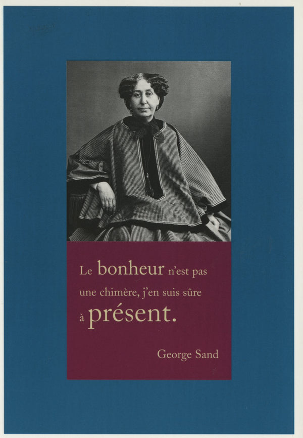 George Sand - 4 X 6 Inches (10 Postcards)