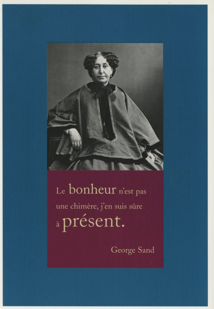 George Sand - 4 X 6 Inches (10 Postcards)