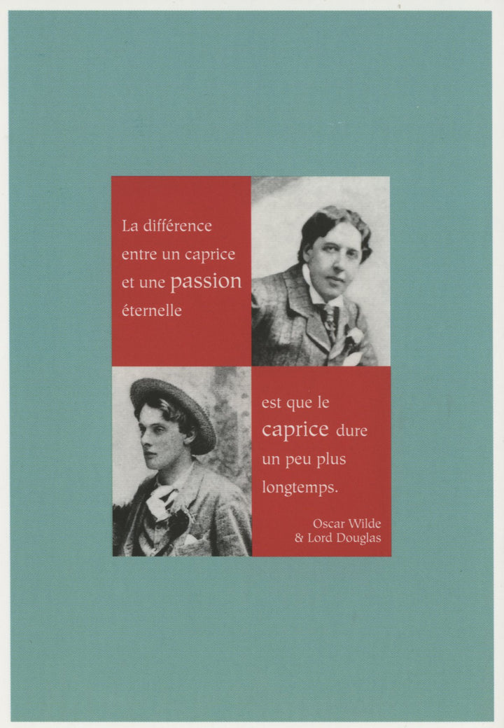 Oscar Wilde - 4 X 6 Inches (10 Postcards)