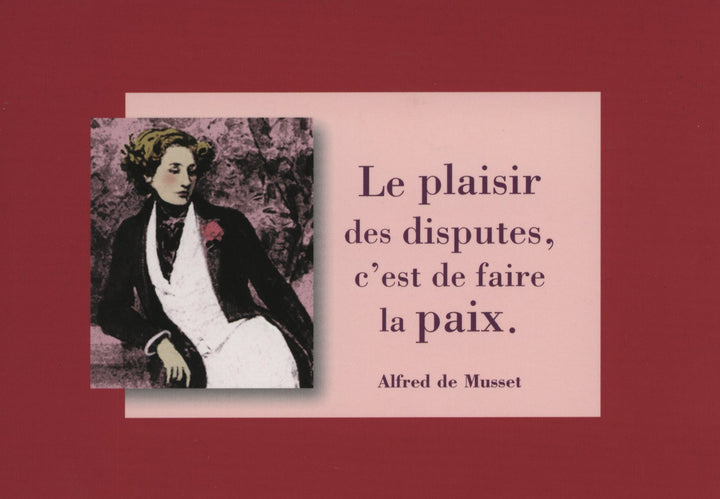 Alfred de Musset - 4 X 6 Inches (10 Postcards)