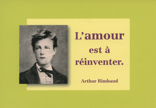 Arthur Rimbaud - 4 X 6 Inches (10 Postcards)