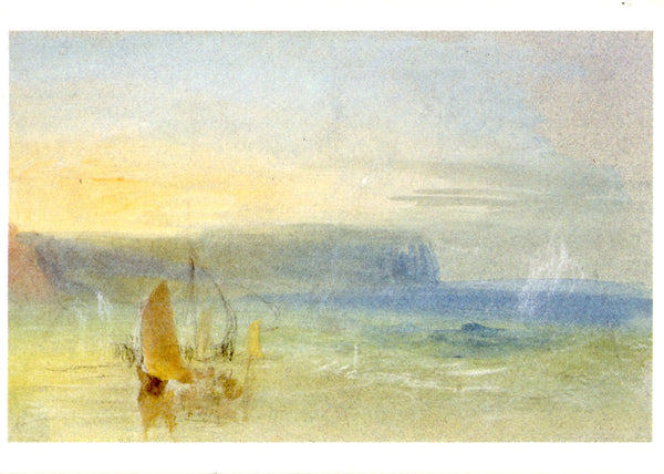 Côte Française by Joseph Mallord William Turner - 4 X 6 Inches (10 Postcards)