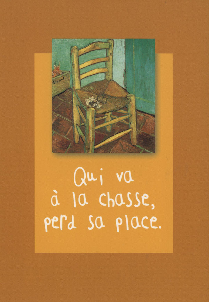 La Chaise et la Pipe by Vincent Van Gogh - 4 X 6 Inches (10 Postcards)