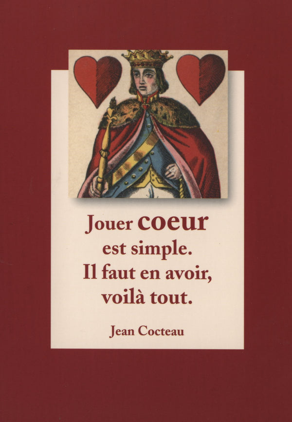 Le Roi de Coeur - 4 X 6 Inches (10 Postcards)