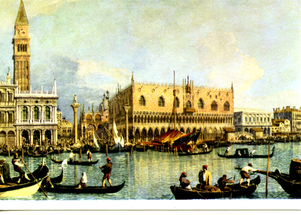 Venise, Palais ducal by Antonio Canal  - 4 X 6 Inches (10 Postcards)