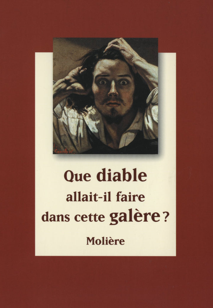 Le Désespéré by Gustave Courbet - 4 X 6 Inches (10 Postcards)