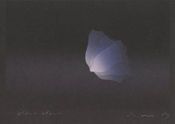 Fleur Bleue by Kozo - 4 X 6 Inches (10 Postcards)