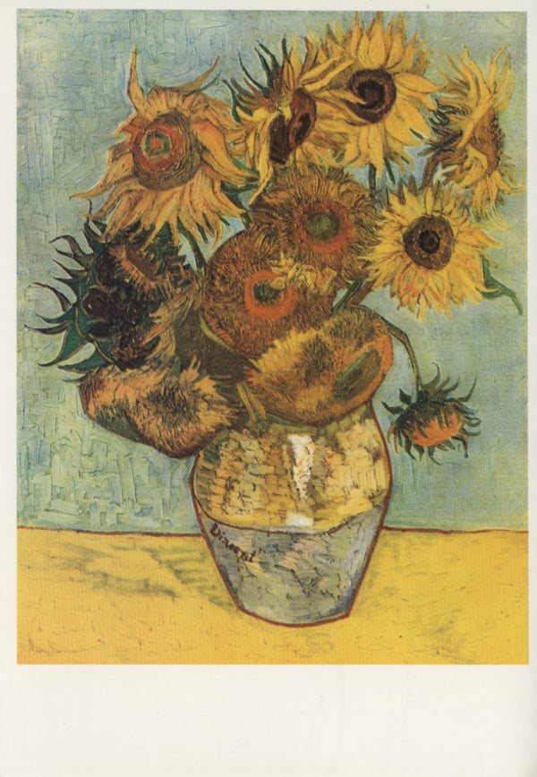 Les Tournesols, 1888 by Vincent Van Gogh - 4 X 6 Inches (10 Postcards)