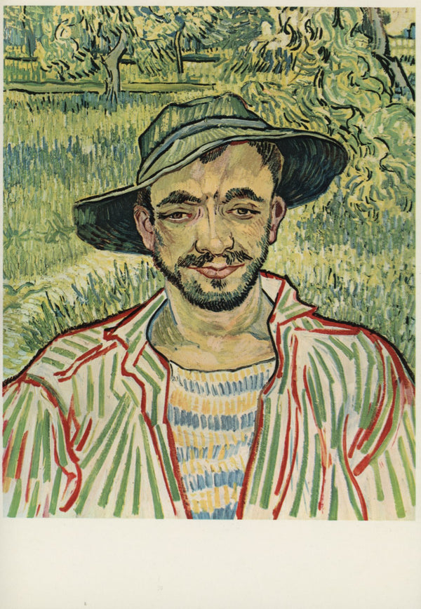 Jeune Paysan, 1889 by Vincent Van Gogh - 4 X 6 Inches (10 Postcards)