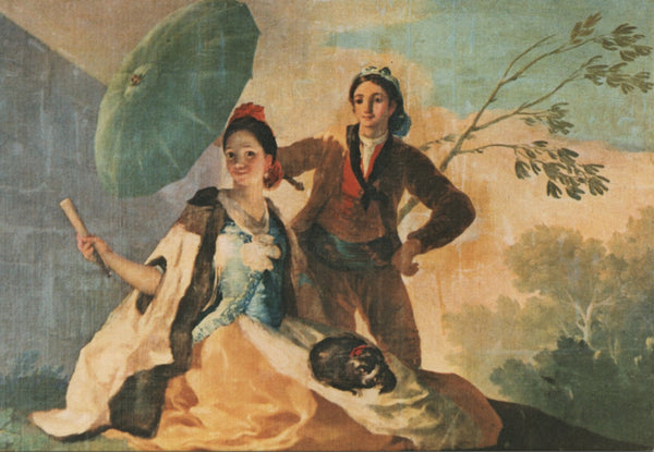 Le Parasol by Francisco de Goya - 4 X 6 Inches (10 Postcards)