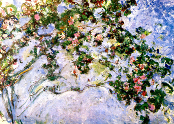 Branches de roses by Claude Monet - 4 X 6 Inches (10 Postcards)