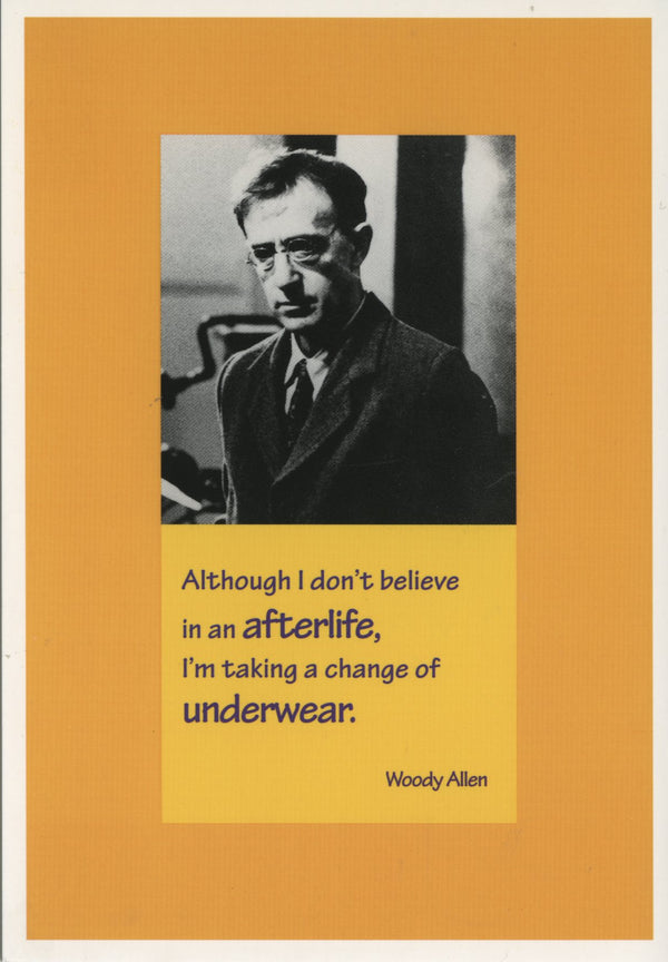 Woody Allen dans Ombres et Brouillard - 4 X 6 Inches (10 Postcards)