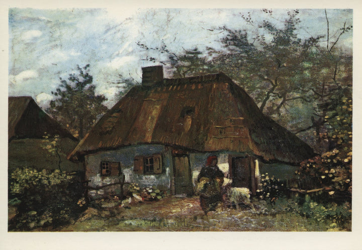 La Chaumière, 1885 by Vincent Van Gogh - 4 X 6 Inches (10 Postcards)