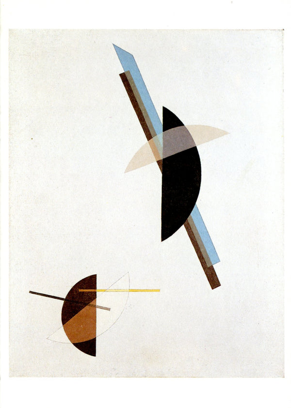 Sur fond blanc by Moholy-Nagy - 4 X 6 Inches (10 Postcards)