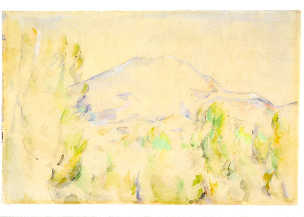 La Montagne Sainte-Victoire by Paul Cézanne - 4 X 6 Inches (10 Postcards)