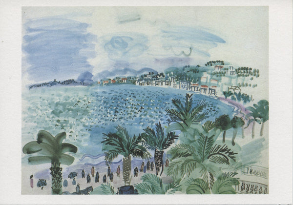 La Promenade des Anglais by Raoul Dufy - 4 X 6 Inches (10 Postcards)