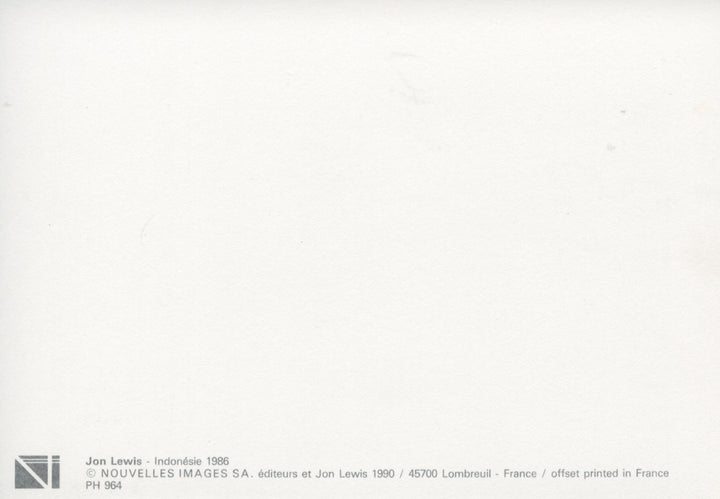 Indonésie, 1986 by Jon Lewis - 4 X 6 Inches (10 Postcards)