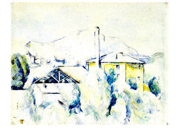 Le four a plâtre by Paul Cézanne - 4 X 6 Inches (10 Postcards)