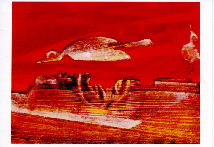 L'Oiseau Rose by Max Ernst - 4 X 6 Inches (10 Postcards)