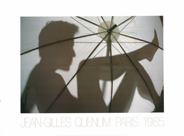 Shadow and Sunshade, 1985 by Jean-Gilles Quénum - 24 X 32 Inches (Art Print)