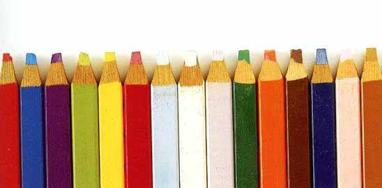 Coloured Pencils by Atelier Nouvelles Images - 20 X 40 Inches (Art Print)