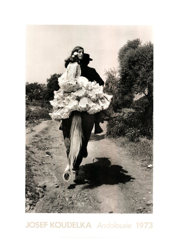 Andalousie, 1973 by Josef Koudelka - 24 X 32 Inches (Offset Lithograph)