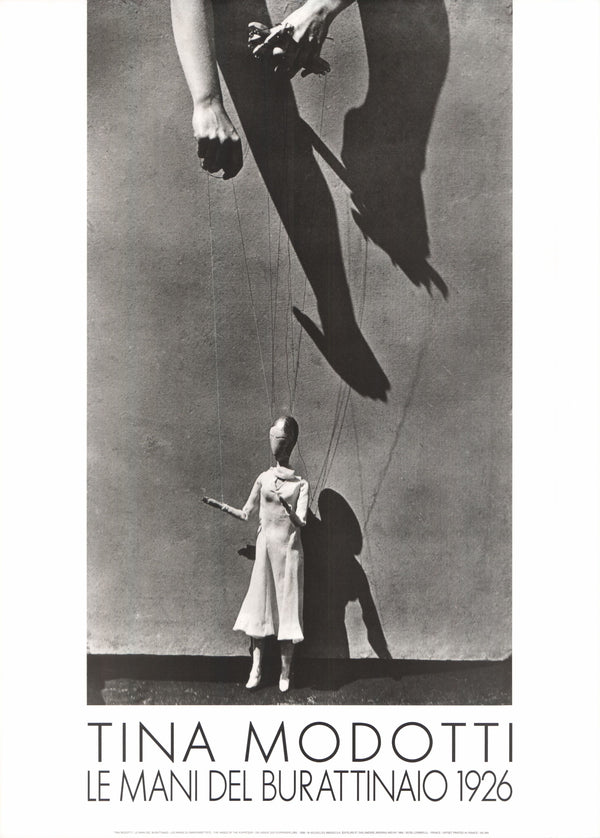 The Hands of the Puppeteer, 1926 by Tina Modotti - 20 X 28 Inches (Art Print)