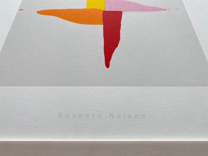 Corn Sweet, 1961 by Kenneth Noland - 20 X 20 Inches (Silkscreen / Sérigraphie)