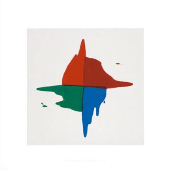 Untitled, 1959 by Kenneth Noland - 20 X 20 Inches (Silkscreen / Sérigraphie)