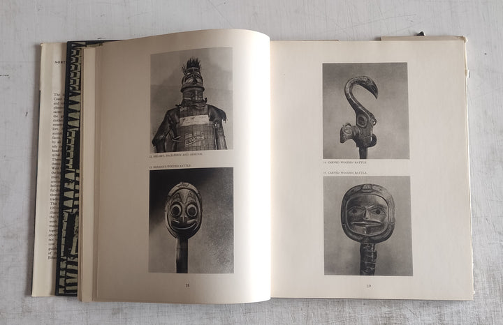 North American Indian Art; Masks, Amulets, Wood Carvings and Ceremonial Dress from the North-West Coast (Vintage Hardcover Book 1967)