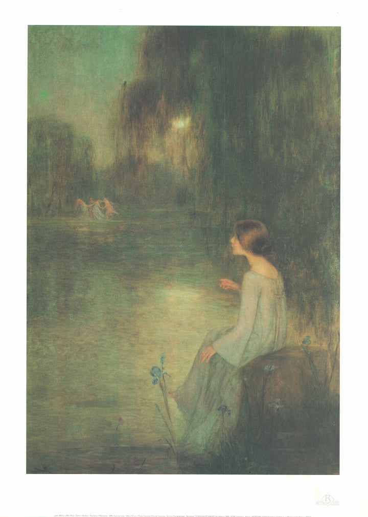 Reverie by Joan Brull - 20 X 28 Inches (Art Print)