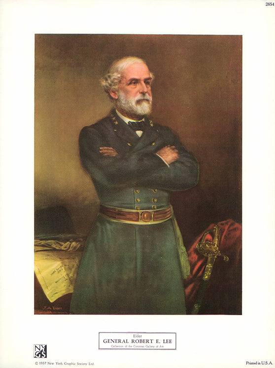 General Robert E. Lee by Elder - 8 X 11 Inches (Art Print)