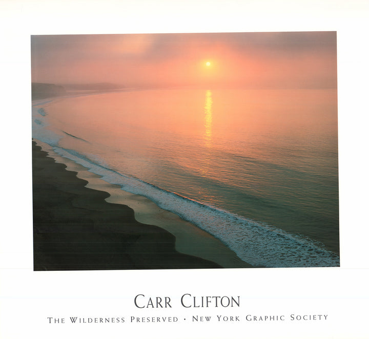 Sunrise over Drakes Bay, Point Reyes by Carr Clifton - 30 X 32 Inches (Art Print)
