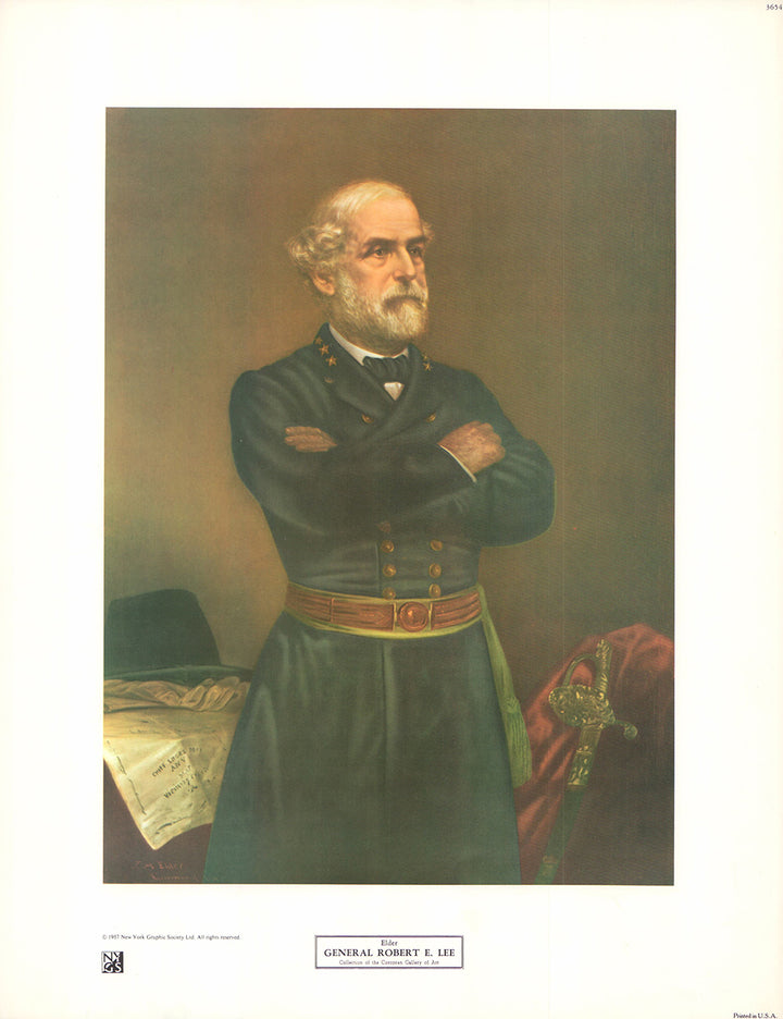 General Robert E. Lee by Elder - 14 X 19 Inches (Art Print)