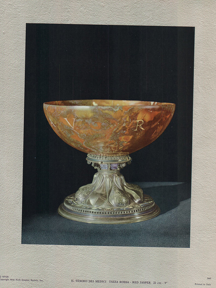 Il Tesoro Dei Medici Tazza Rossa - 10 X 13 Inches (Art Print)