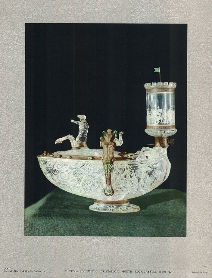 Il Tesoro Dei Medici Cristallo di Monte - 10 X 13 Inches (Art Print)