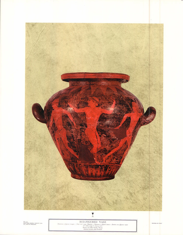 Red-Figured Vase - 15 X 19 Inches (Art Print)